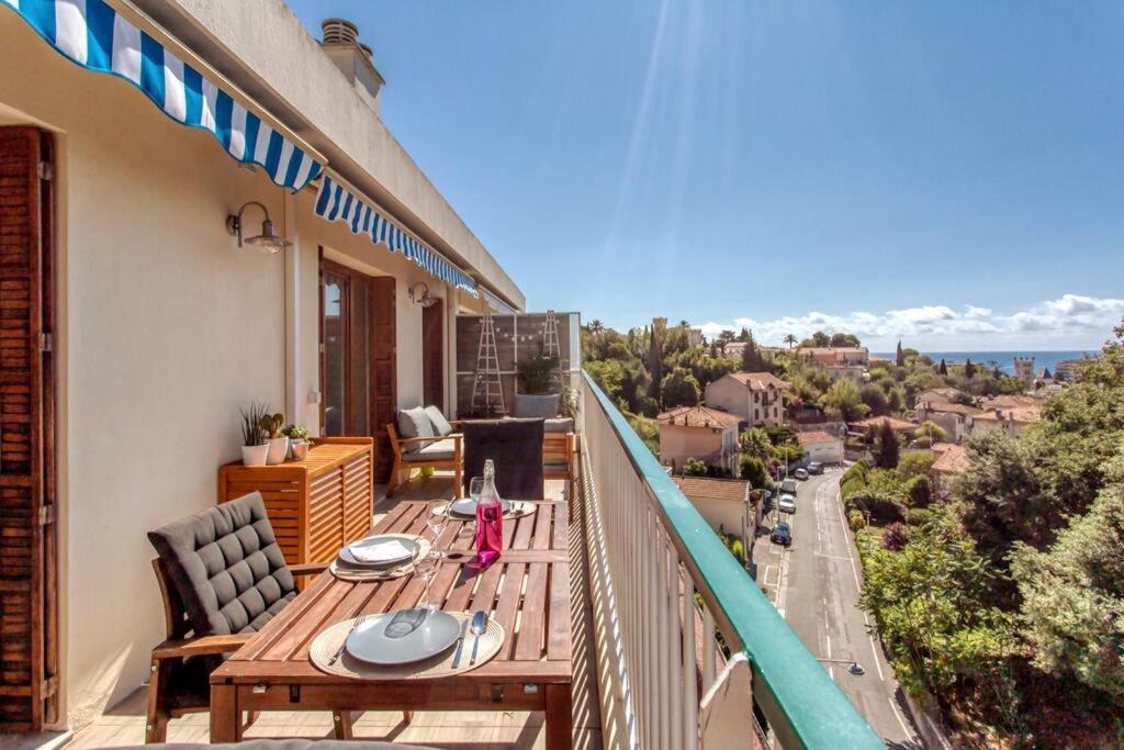 L36 Sea View Terrace 10Min Walking To Sea/Parking & Ac Apartment Nice Exterior photo