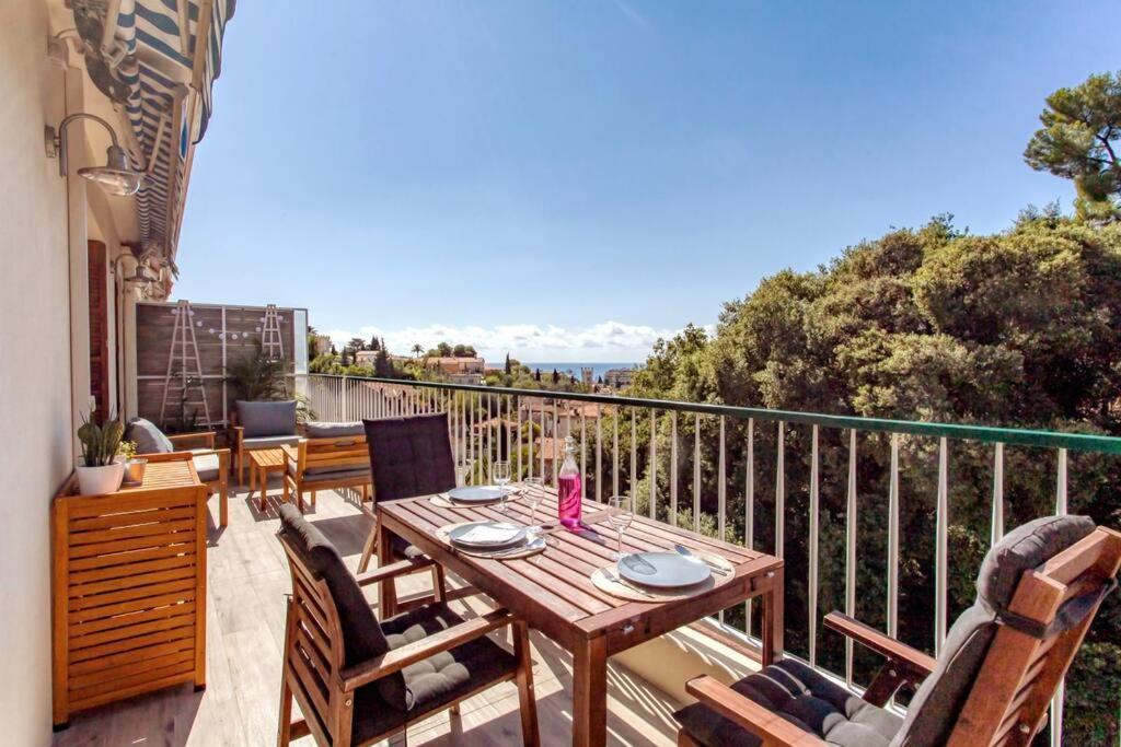 L36 Sea View Terrace 10Min Walking To Sea/Parking & Ac Apartment Nice Exterior photo
